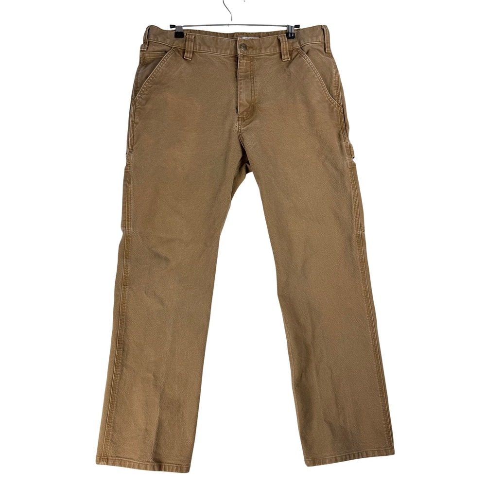 Carhartt Carpenter Pants Mens 34x30 Brown Rugged Flex Workwear Gorpcore BN3279-M